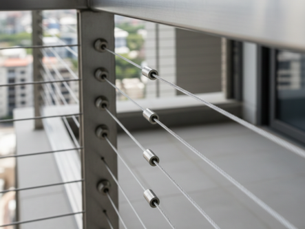 Invisible Grill Installation on Balcony - Hyderabad Service