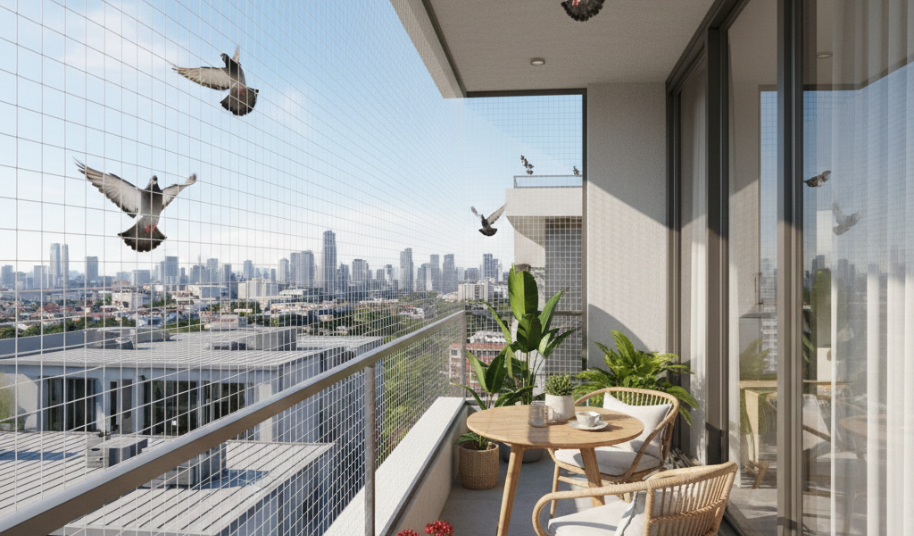Pigeon Net Installation in Hyderabad - Professional Anti-Bird Solution